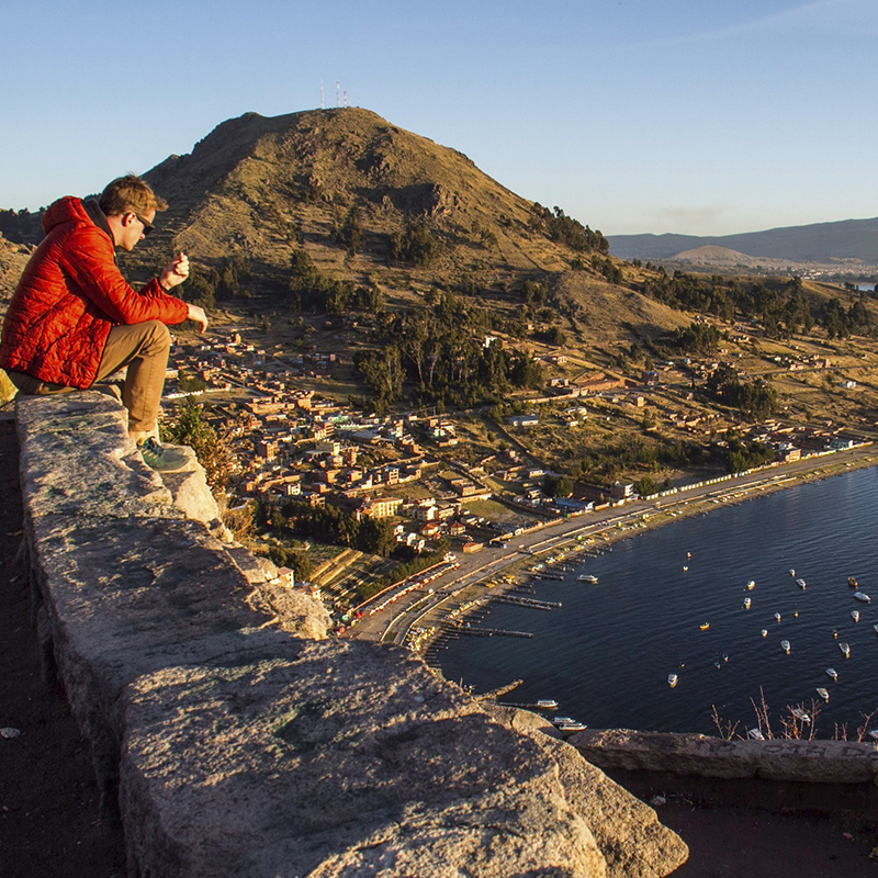 Lake Titicaca - Copacabana viewpoint