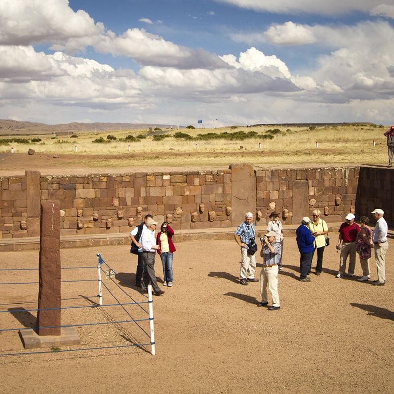Tiwanaku - Underground temple